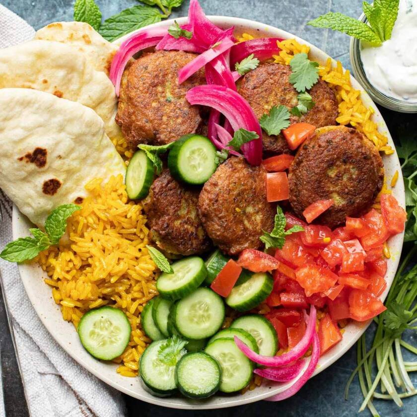 FALAFEL OVER RICE – Big Red Food Court
